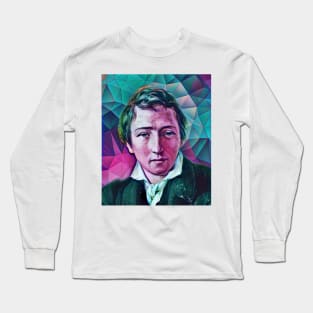 Heinrich Heine Portrait | Heinrich Heine Artwork 4 Long Sleeve T-Shirt